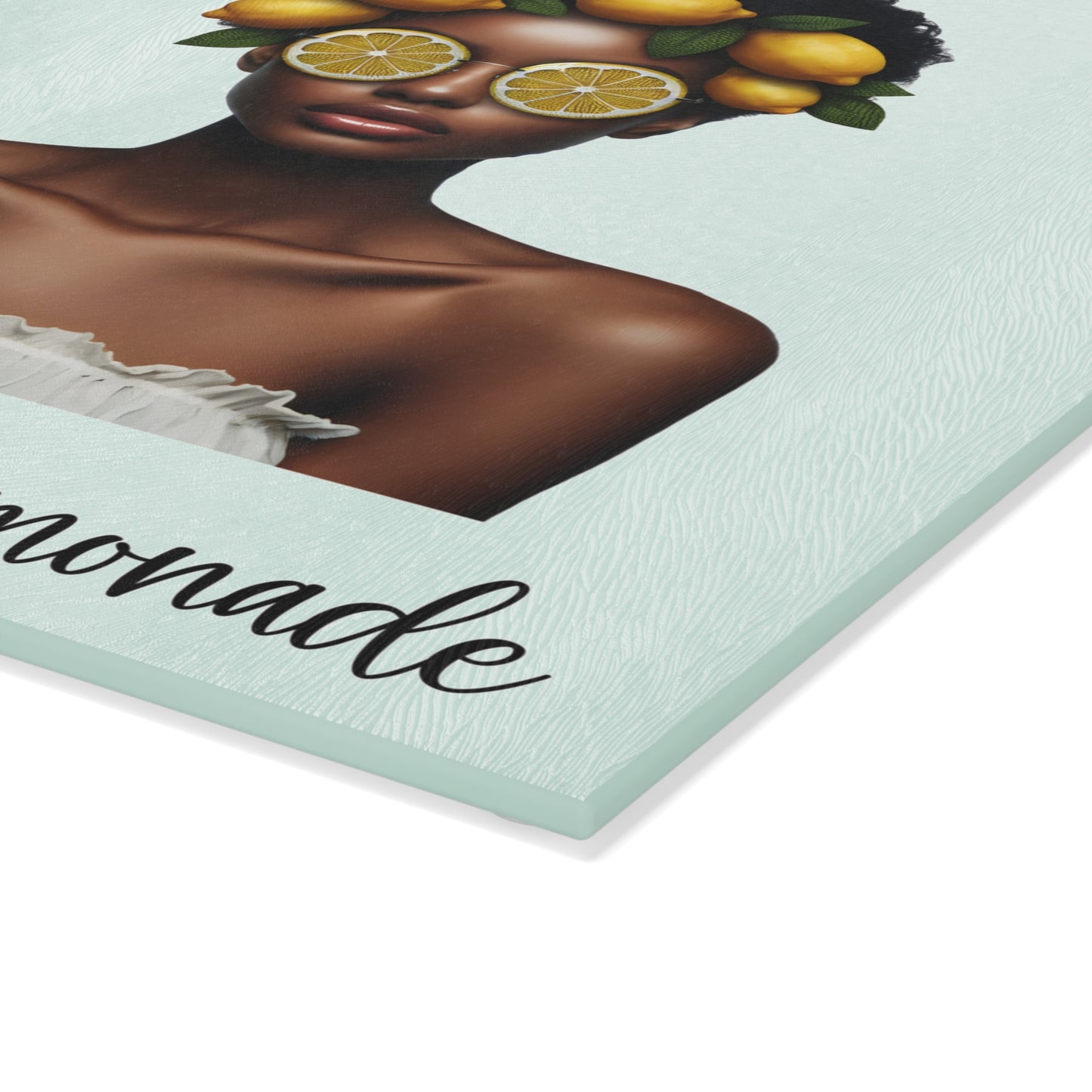Glass Cutting Board - Velvet's View: The Lemon Delight Collection – 2015