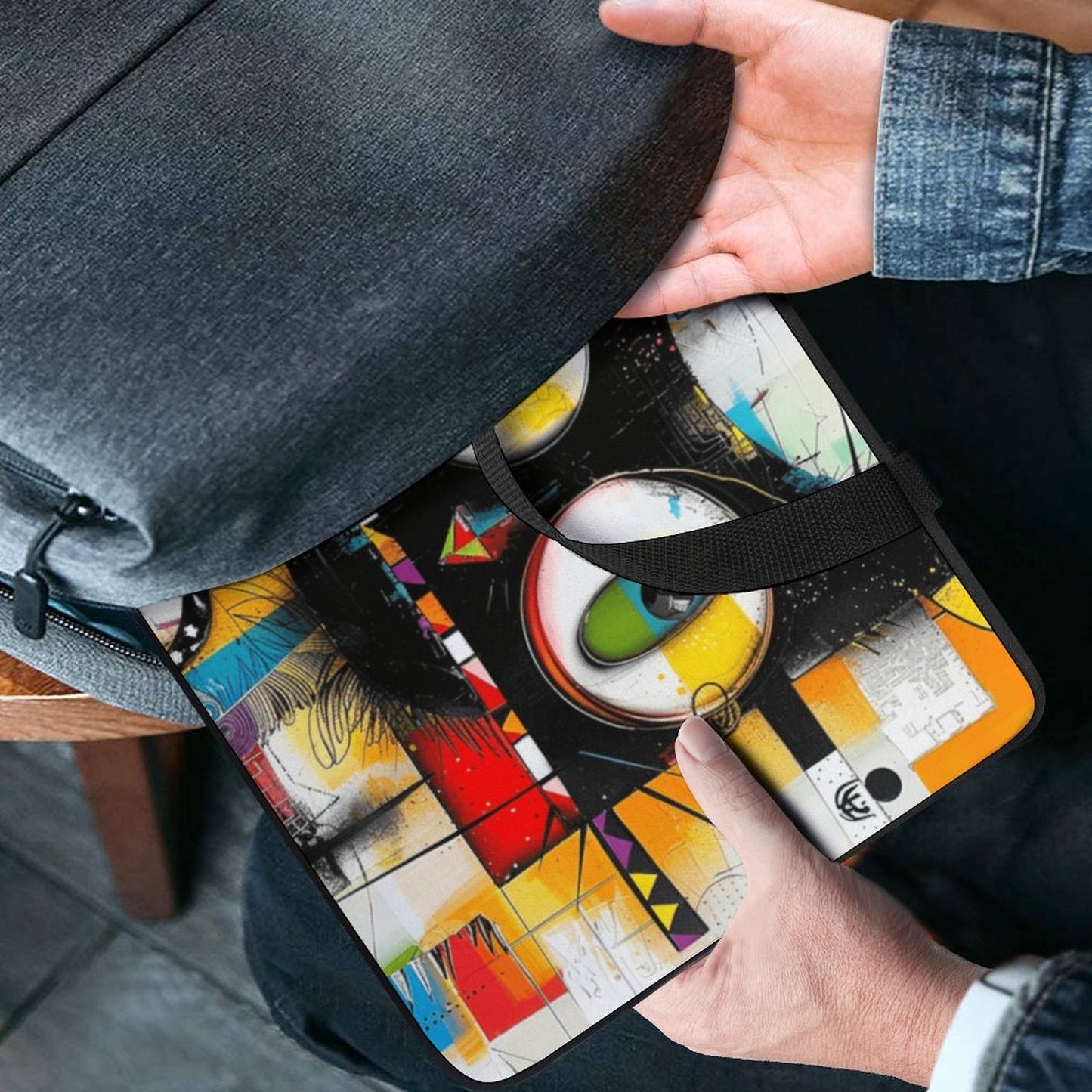 Laptop Bag - Black Girl Art - Velvet’s View: Artistic Laptop Covers Collection (Multiple Sizes) Laptop Bag - 2021