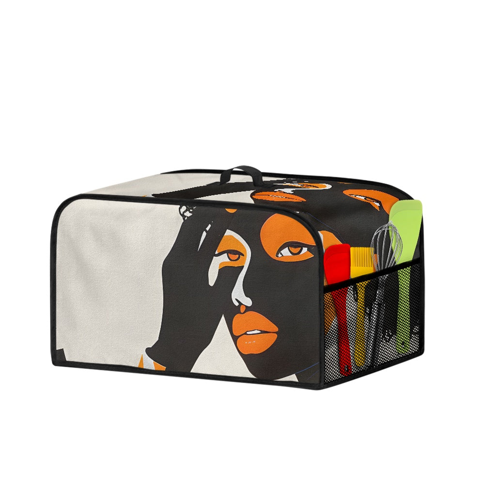 Slow Cooker Cover - Velvet's View - Giraffe Essence - A Fusion of Nature and Elegance Collection