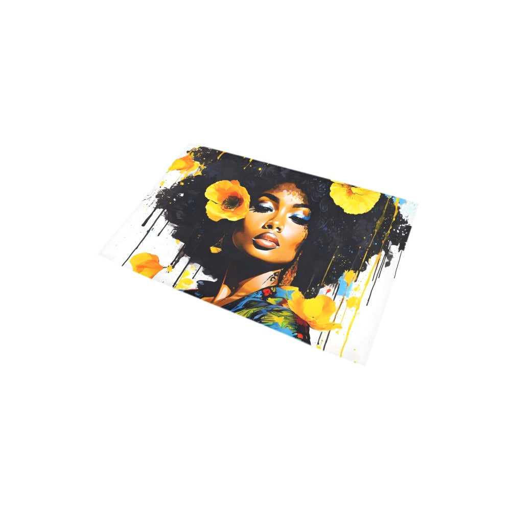 Bath Rug - Velvet's View - Bold Elegance - The Poppy Collection