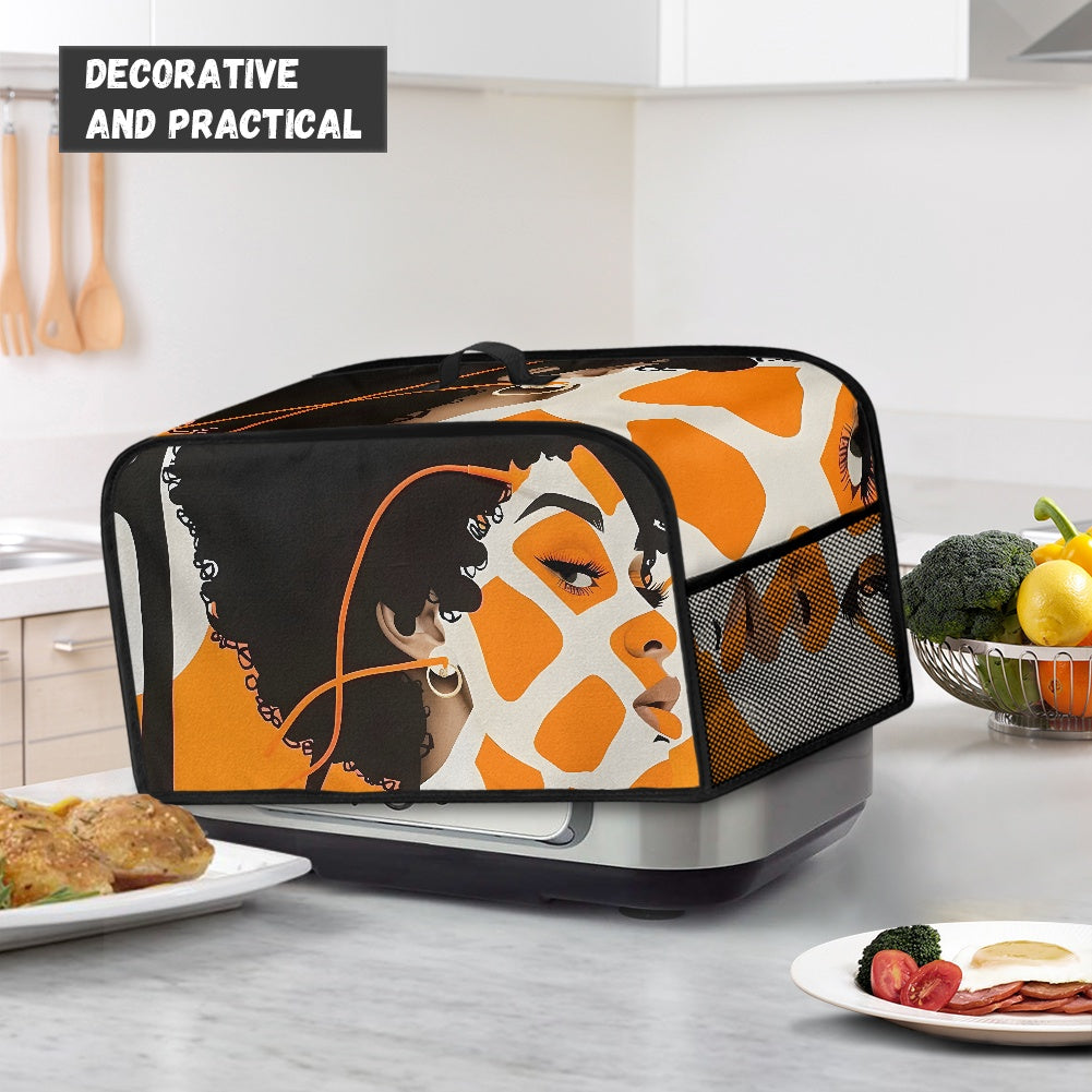 Giraffe Essence: A Fusion of Nature and Elegance Collection - Slow cooker cover - #2013