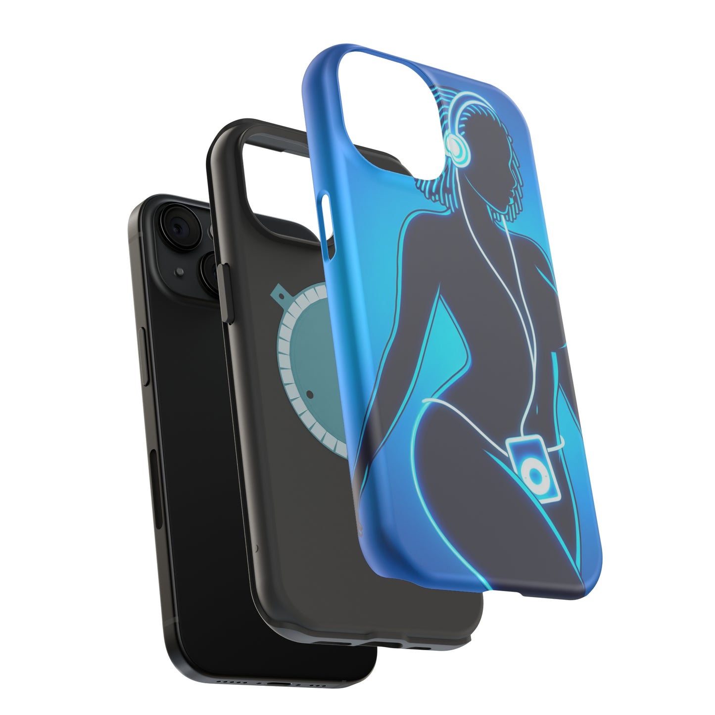 MagSafe Tough Phone Cases - Black Girl Art - Velvet's View