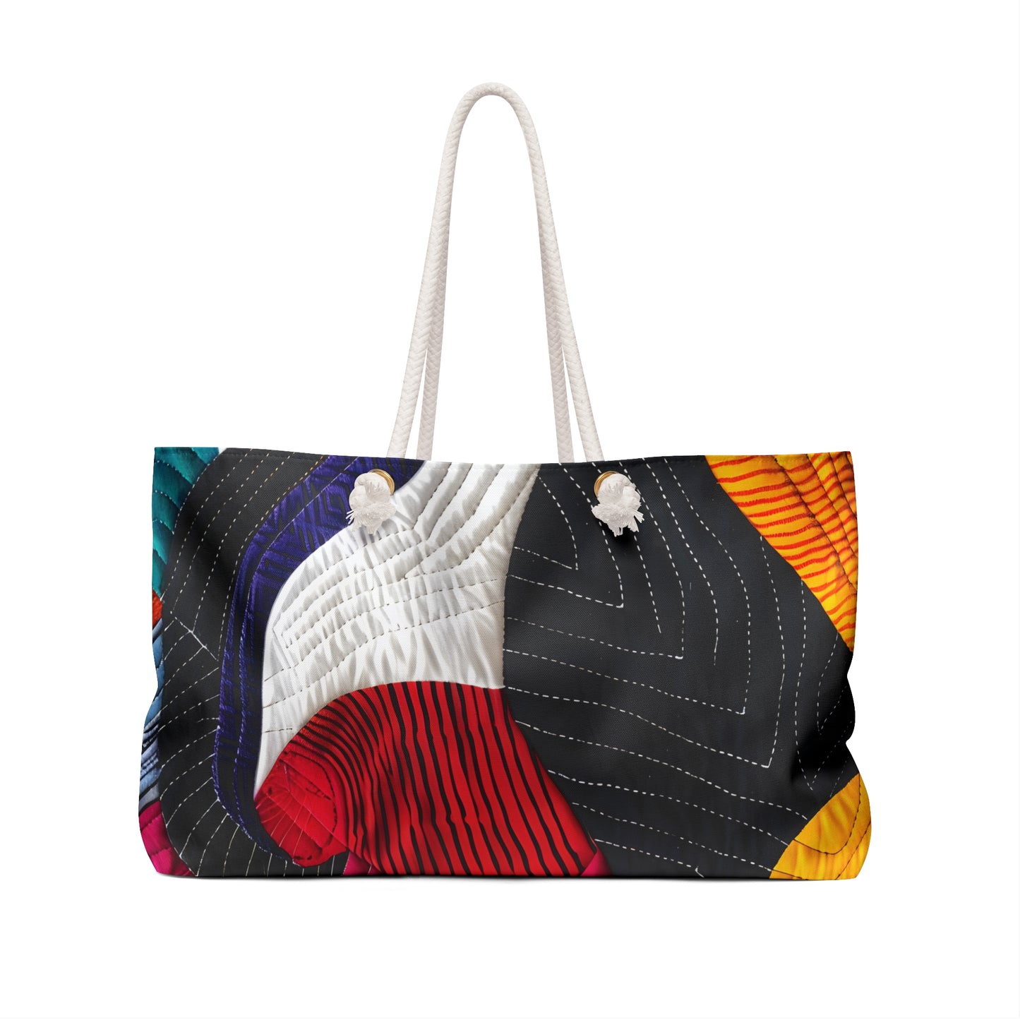 Weekender Bag - Afro Chic: A Celebration of Vibrant Elegance - #2015