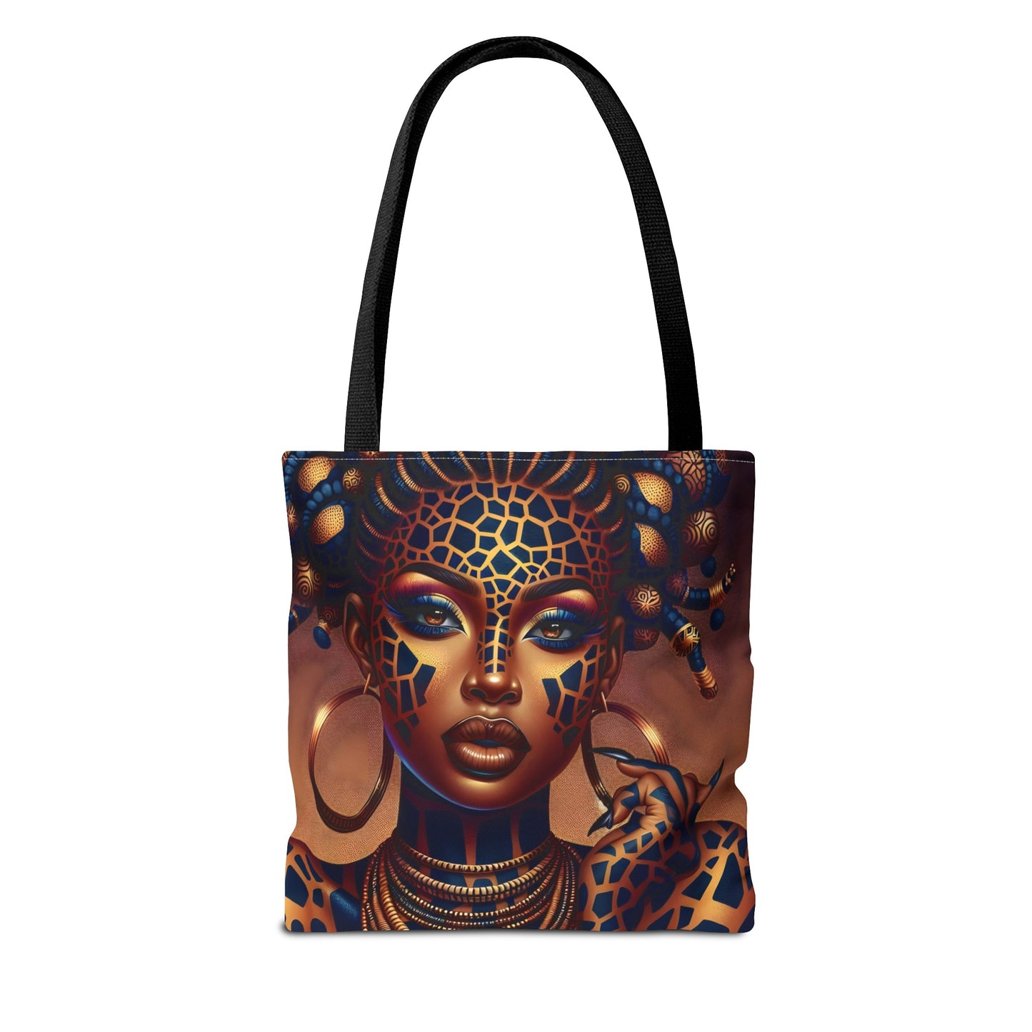Regal Radiance Tote Bag Collection (AOP) - #2012