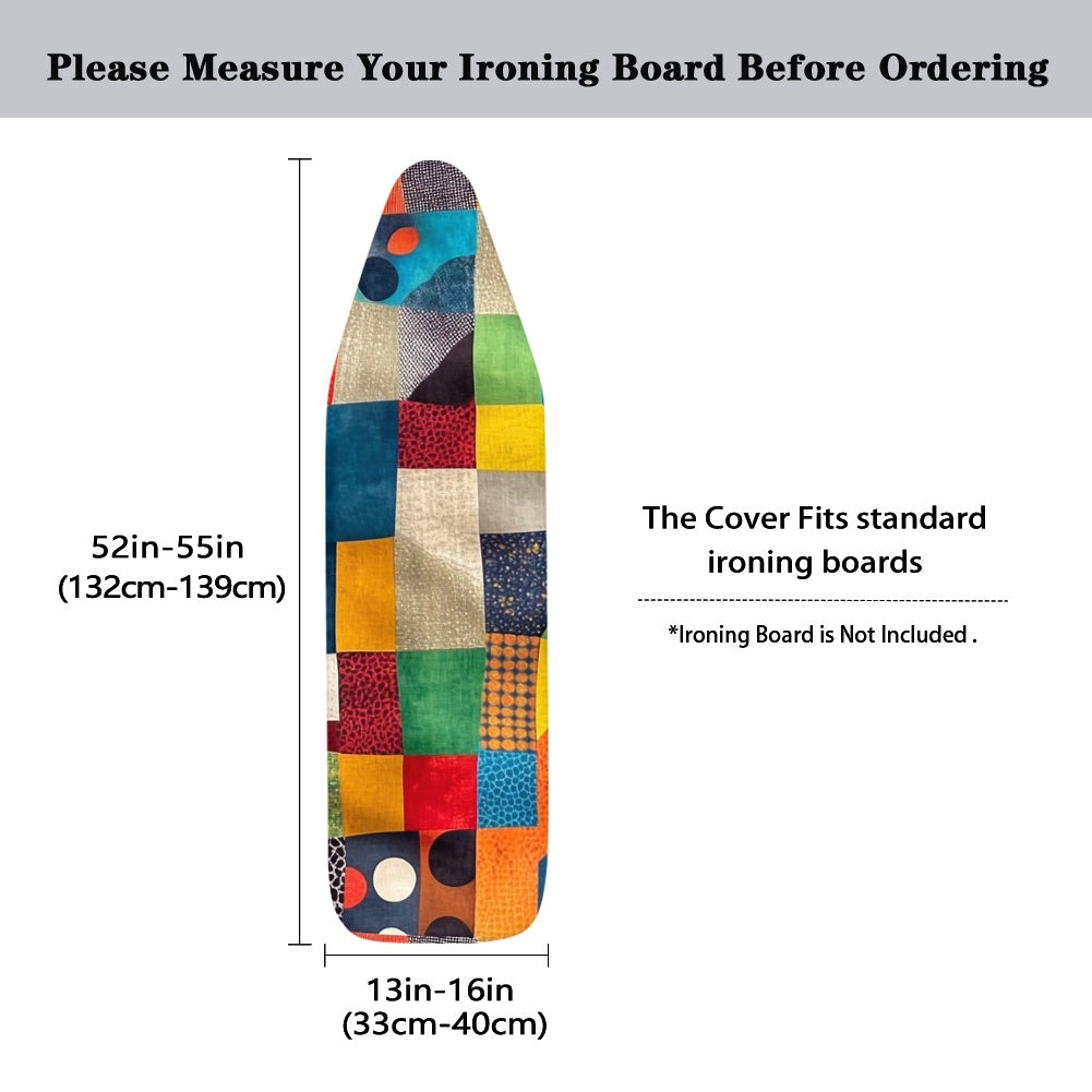 Ironing Board Cover - Velvet's View - Elegant Adinkra-Inspired Fabric Collection