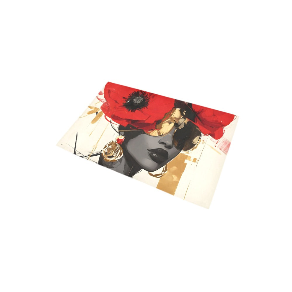Bath Rug - Velvet's View - Bold Elegance - The Poppy Collection