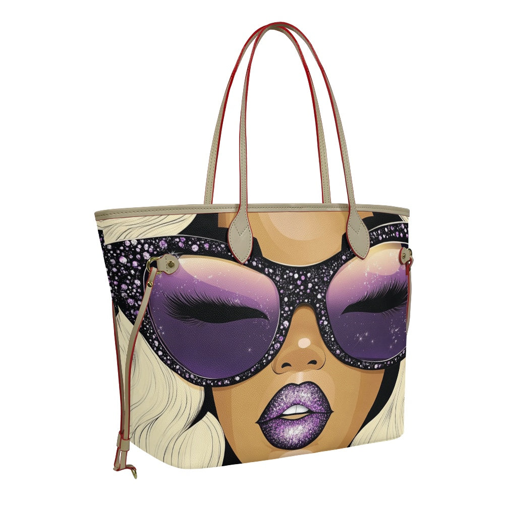 Shades of Velvet Collection - Women PU Leather Handbags - #2012
