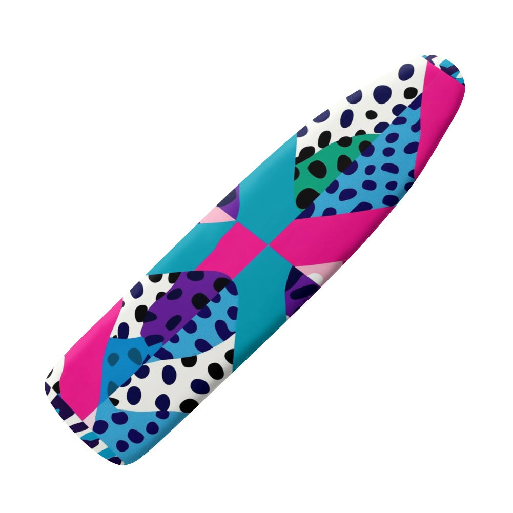 Ironing Board Cover - Velvet's View - Pop Vibrance Collection - Dynamic Patterns and Energetic Textures