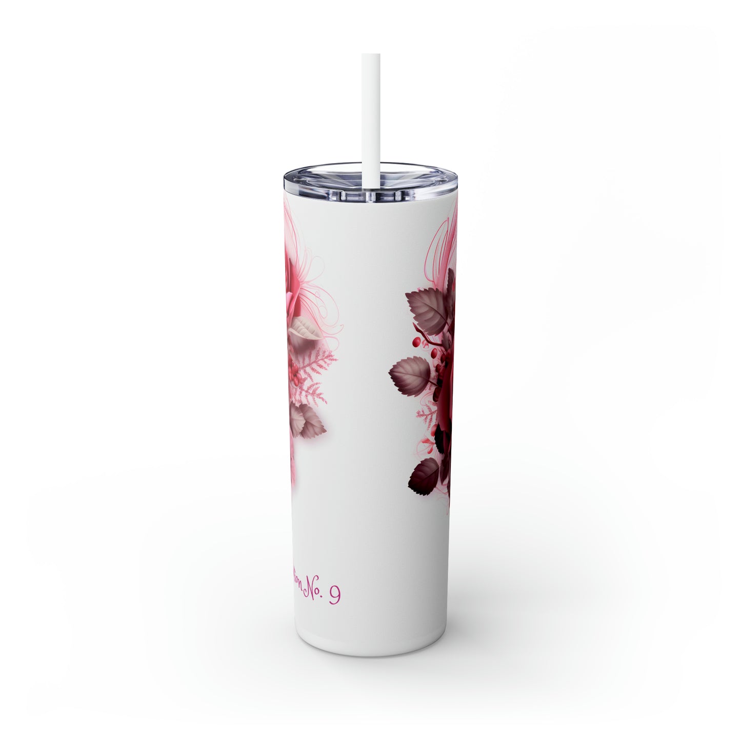 Skinny Tumbler with Straw, 20oz