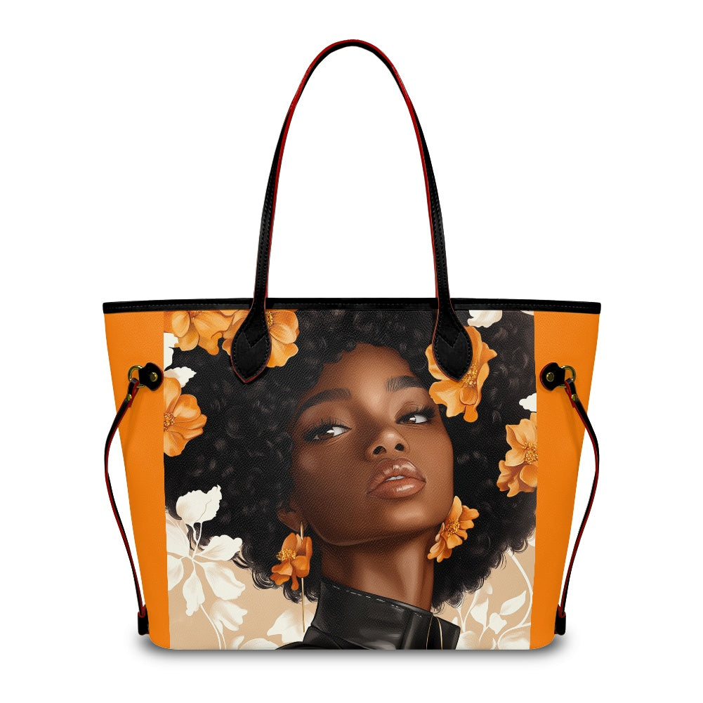 Blooming Radiance Collection - Women PU Leather Handbags - #2011