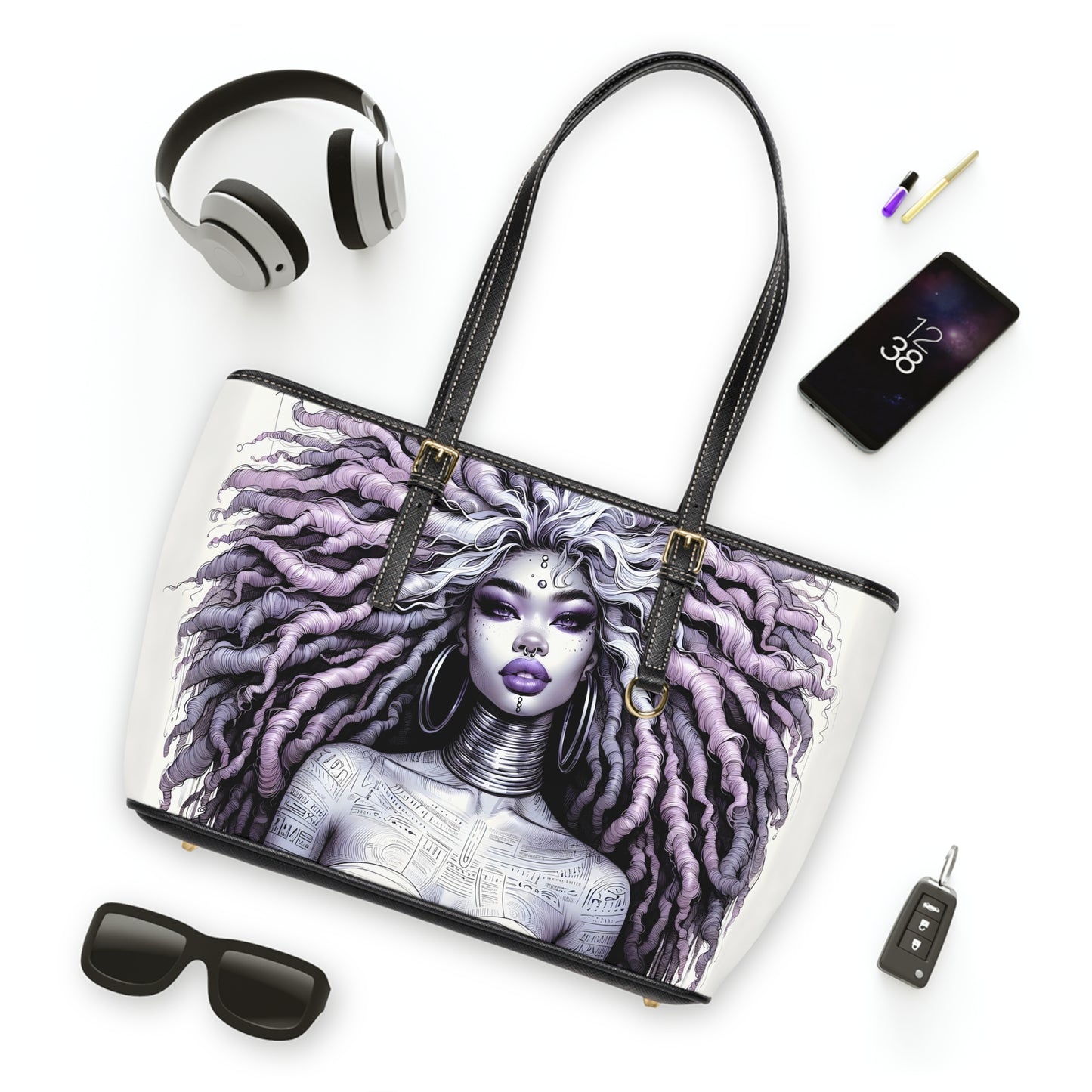 Ethereal Enchantment: Digital Art Collection - PU Leather Shoulder Bag - #2014