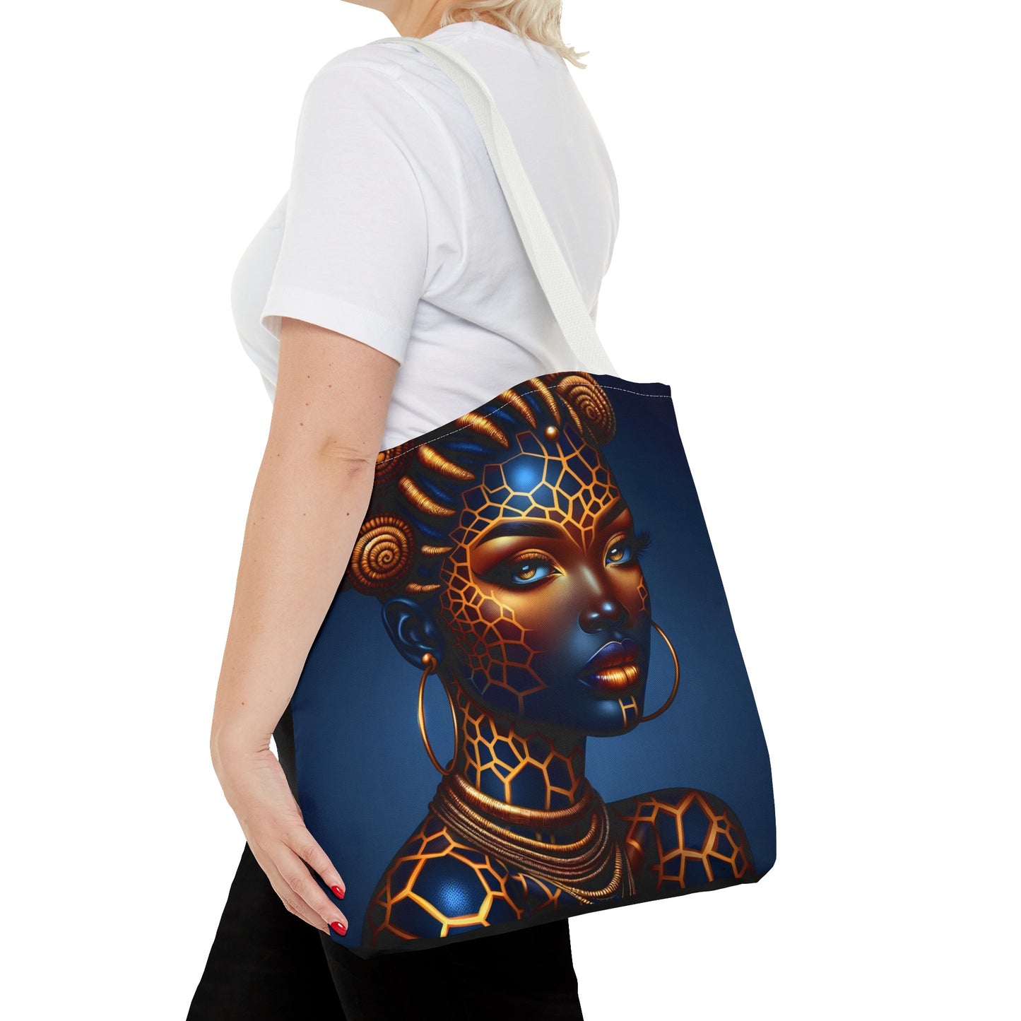 Regal Radiance Tote Bag Collection (AOP) - #2016