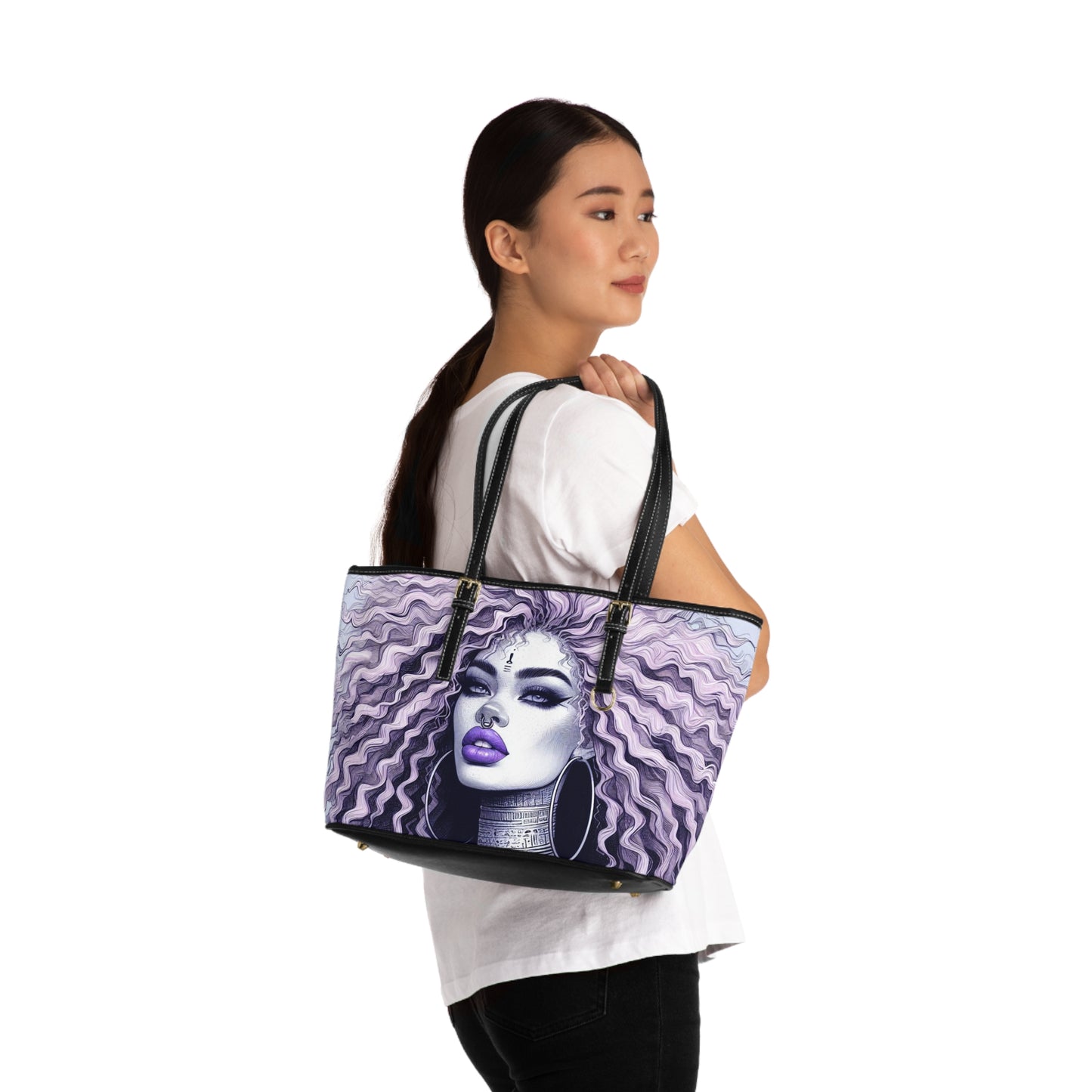 Ethereal Enchantment: Digital Art Collection - PU Leather Shoulder Bag - #2011