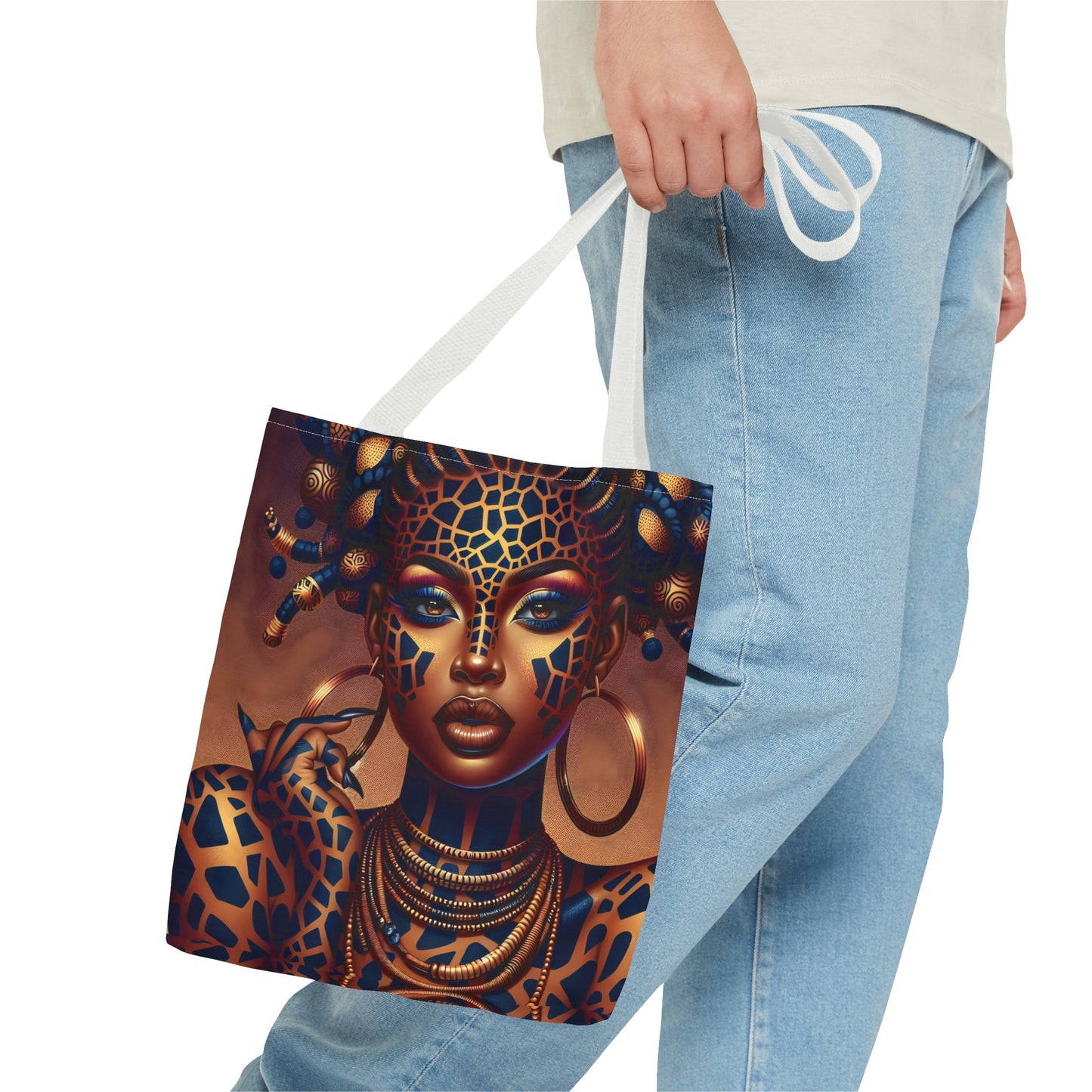 Regal Radiance Tote Bag Collection (AOP) - #2012