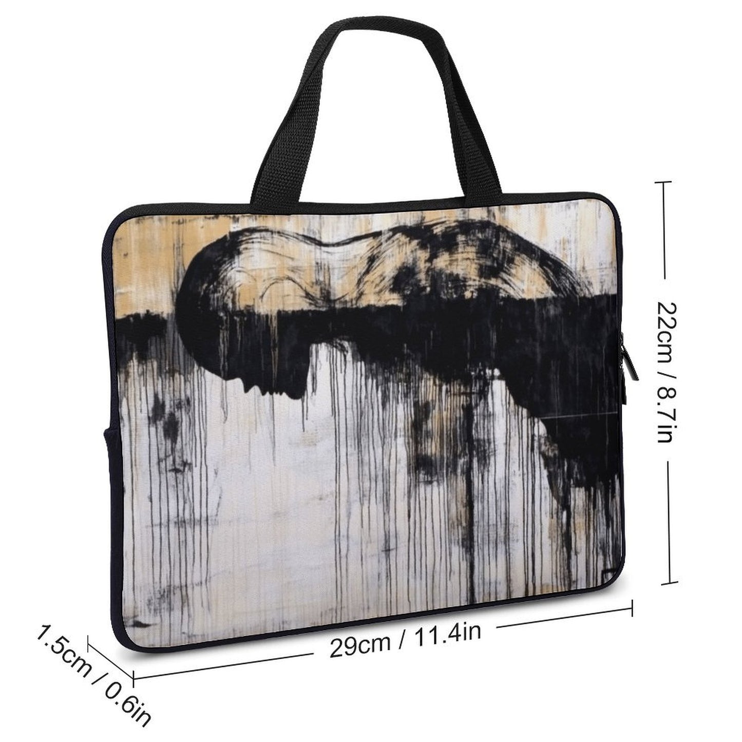 Laptop Bag - Black Girl Art - Velvet’s View - Artistic Laptop Covers Collection - Laptop Bag (Multiple Sizes) #2054