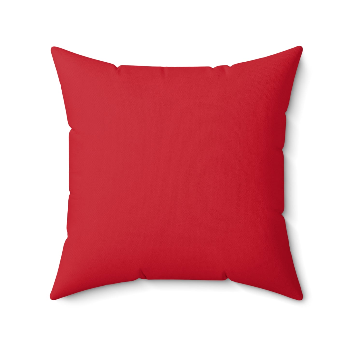 Spun Polyester Square Pillow - Black Girl Art - Velvet's View - Tribal Harmony - Red and Black Tribal Patterns –