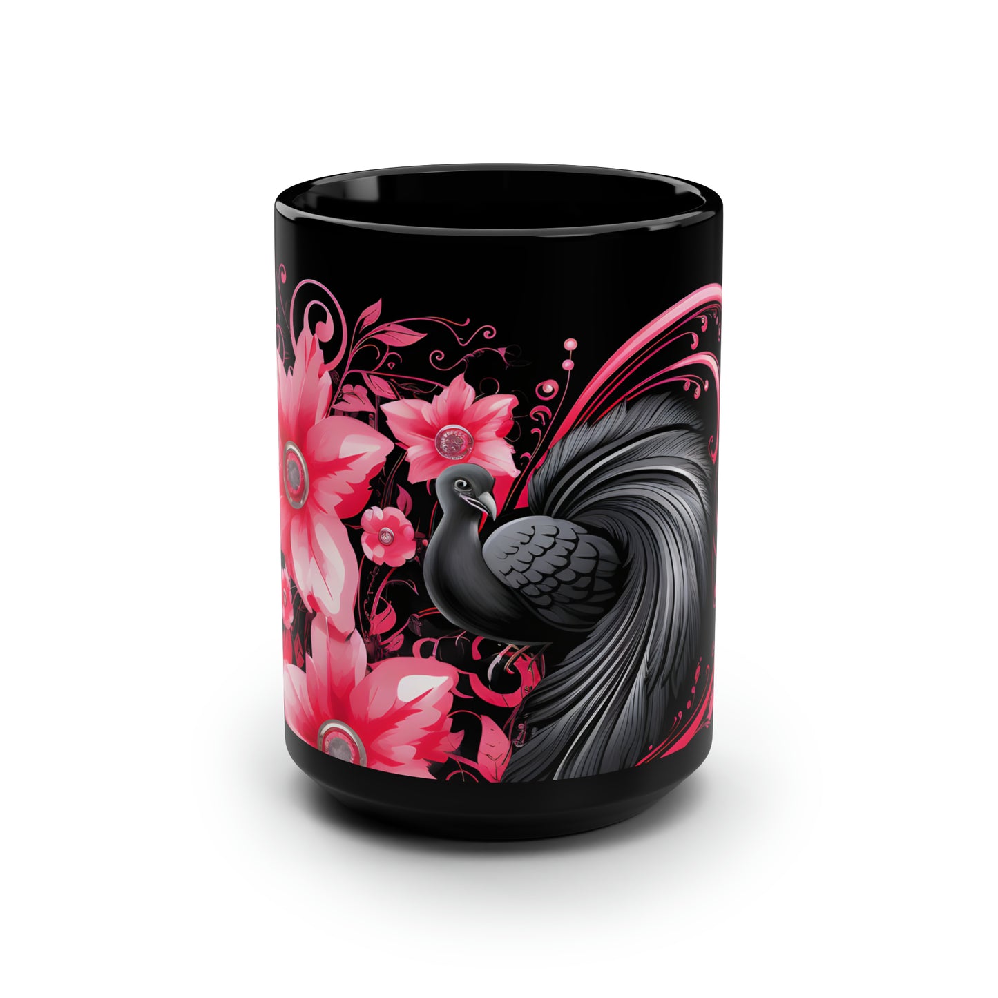 Black Mug, 15oz