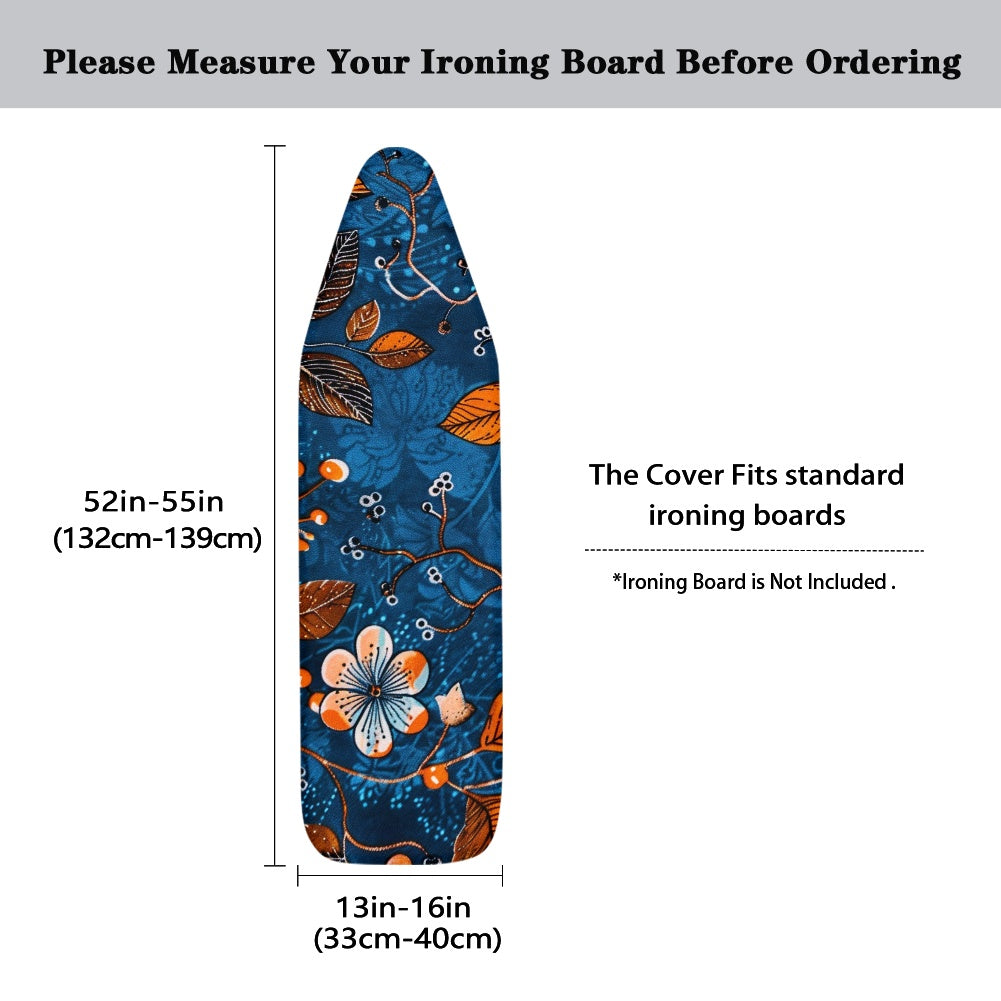Ironing Board Cover - Velvet's View - Elegant Adinkra-Inspired Fabric Collection