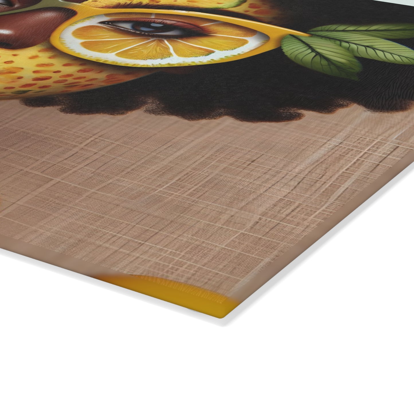 Glass Cutting Board - Velvet's View: The Lemon Delight Collection – 2016