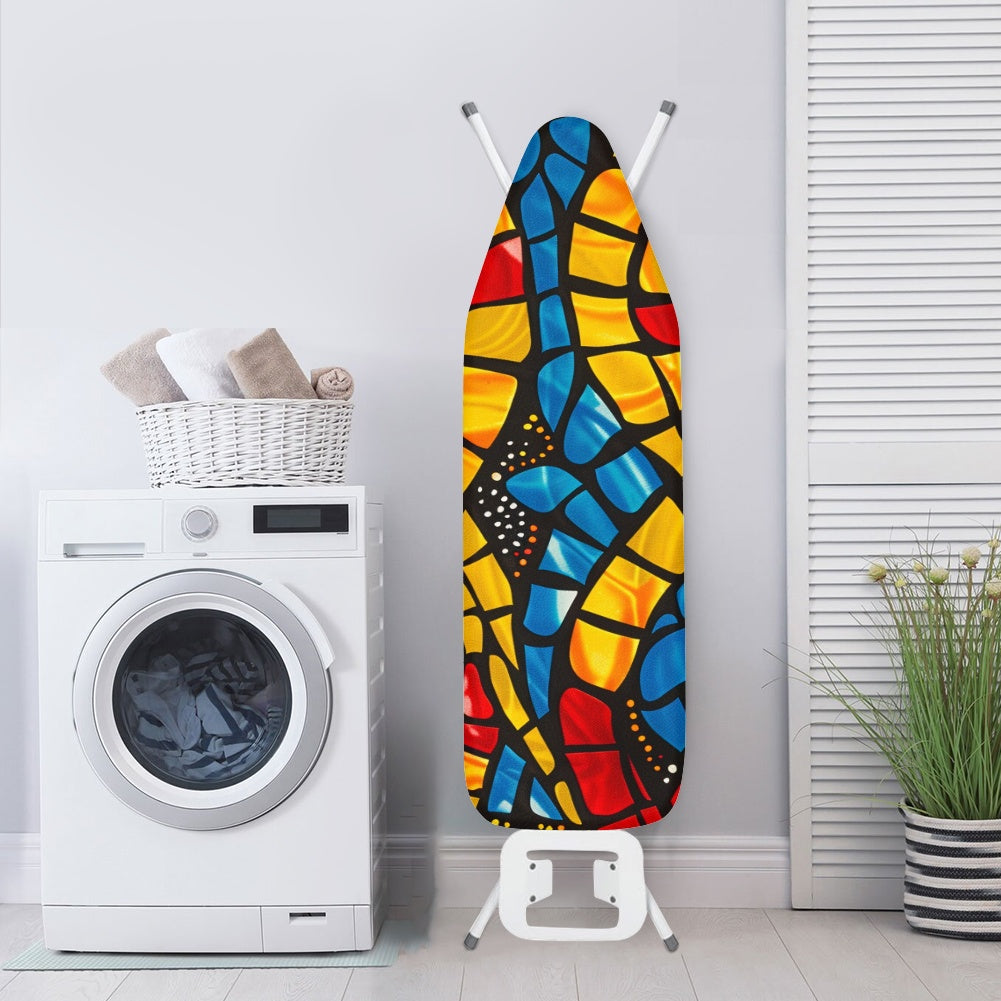 Ironing Board Cover - Velvet's View - Elegant Adinkra-Inspired Fabric Collection