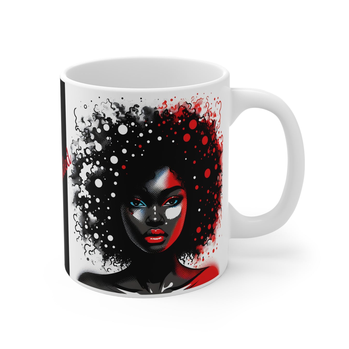 Mug Collection - Black Girl Art - Velvet's View - Vibrant Visions Collection