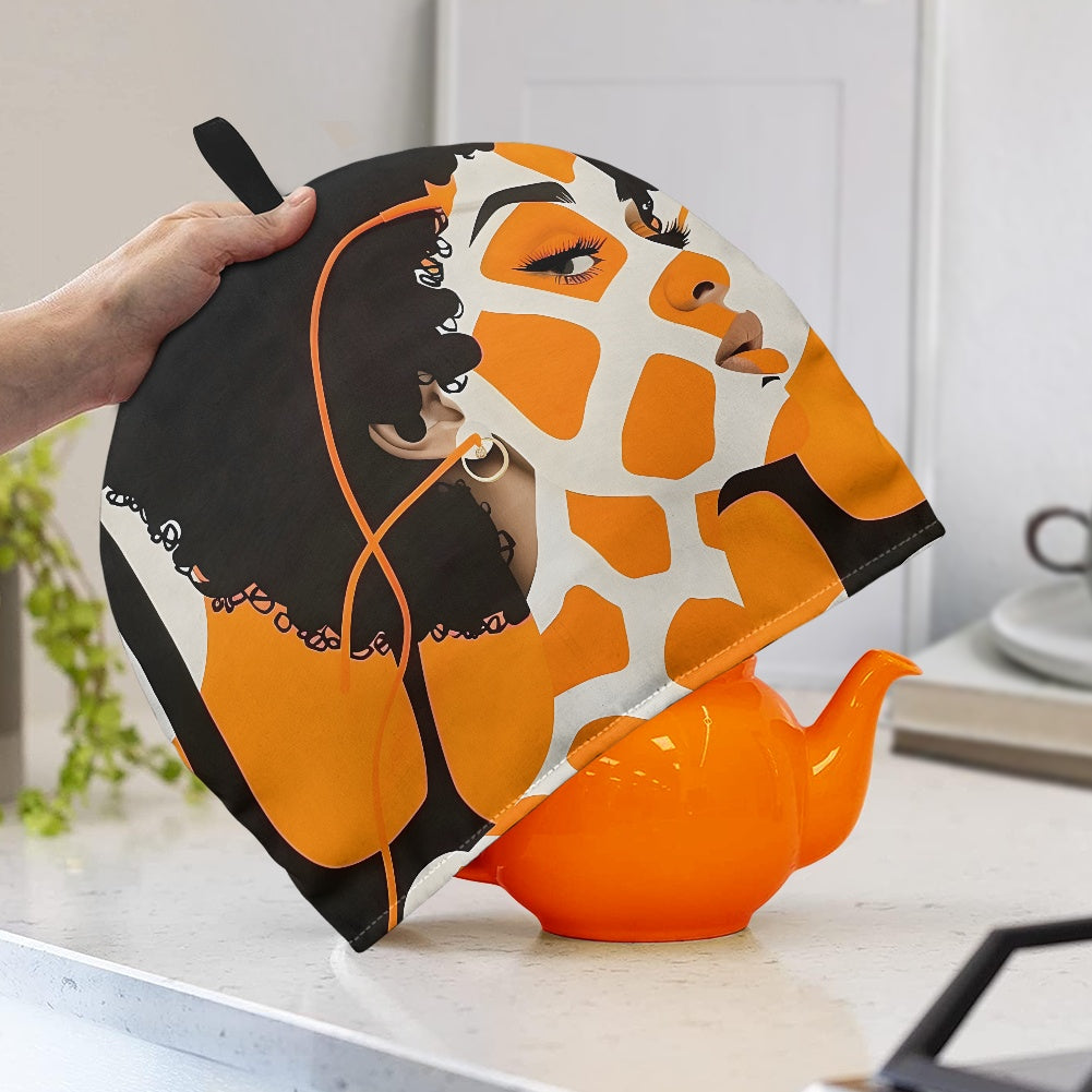 Giraffe Essence: A Fusion of Nature and Elegance Collection - Cavcas Teapot Cover - #2013