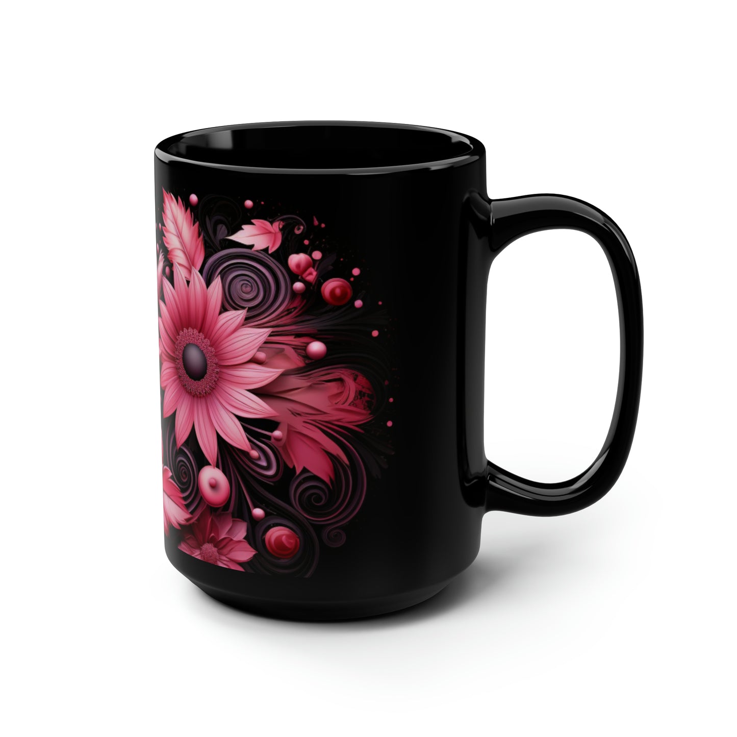 Black Mug, 15oz