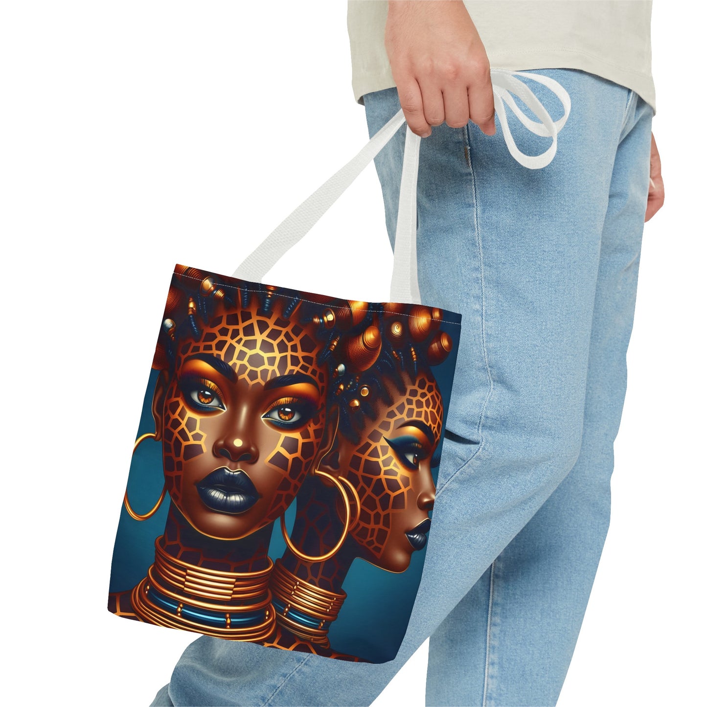 Regal Radiance Tote Bag Collection (AOP) - #2013