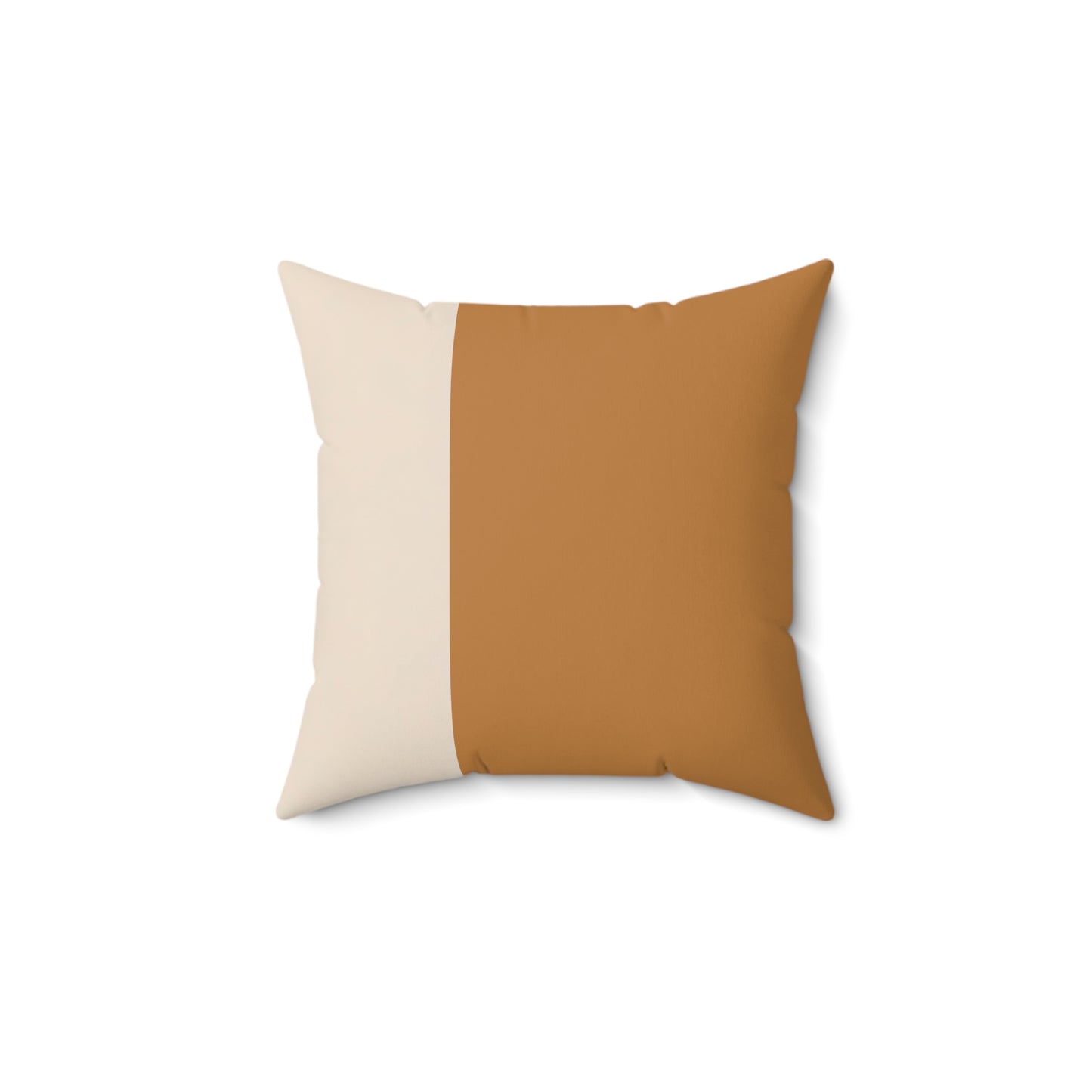 Spun Polyester Square Pillow - Black Girl Art - Velvet's View - Floral Whispers Collection -