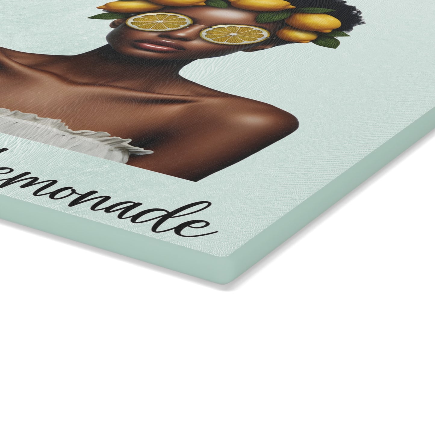 Glass Cutting Board - Velvet's View: The Lemon Delight Collection – 2015