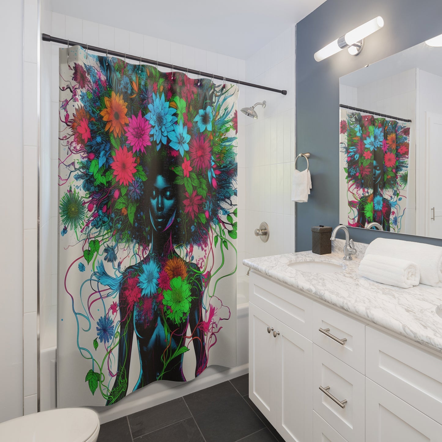 Shower Curtains - Floral Fusion - #2011