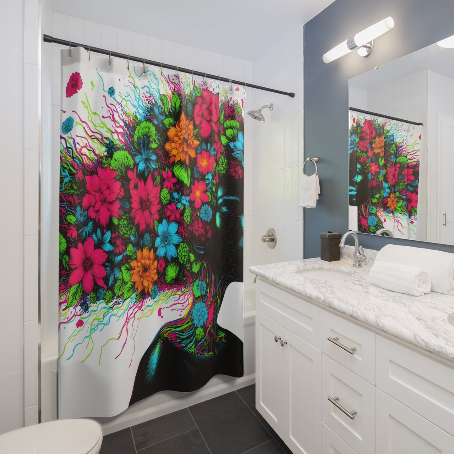 Shower Curtains - Floral Fusion - #2012