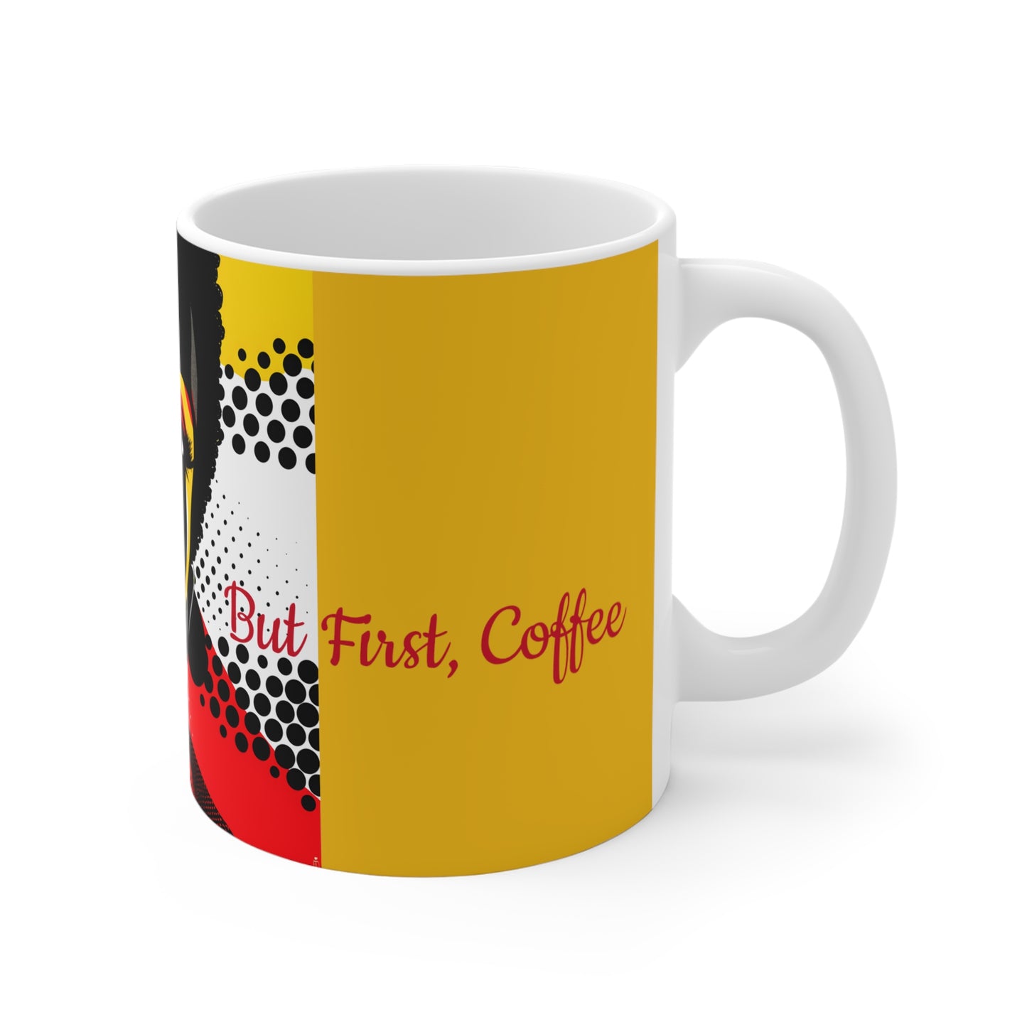 Mug Collection - Black Girl Art - Velvet's View - Vibrant Visions Collection