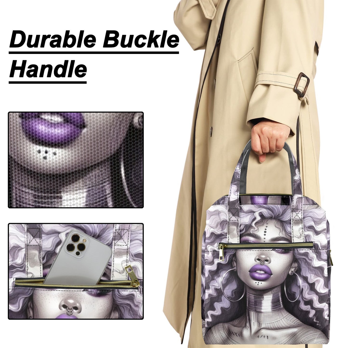 Ethereal Enchantment Collection: Portable Lunch Bag (Model 1743) - #2011