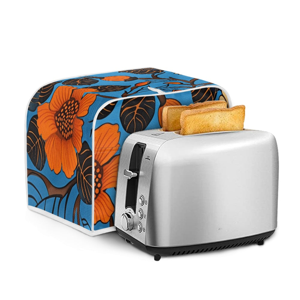 Elegant Adinkra-Inspired Fabric Collection -Toaster Cover - #2022