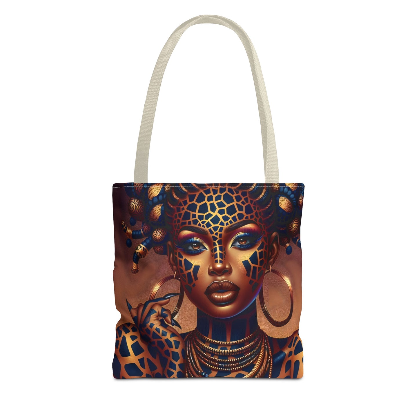 Regal Radiance Tote Bag Collection (AOP) - #2012