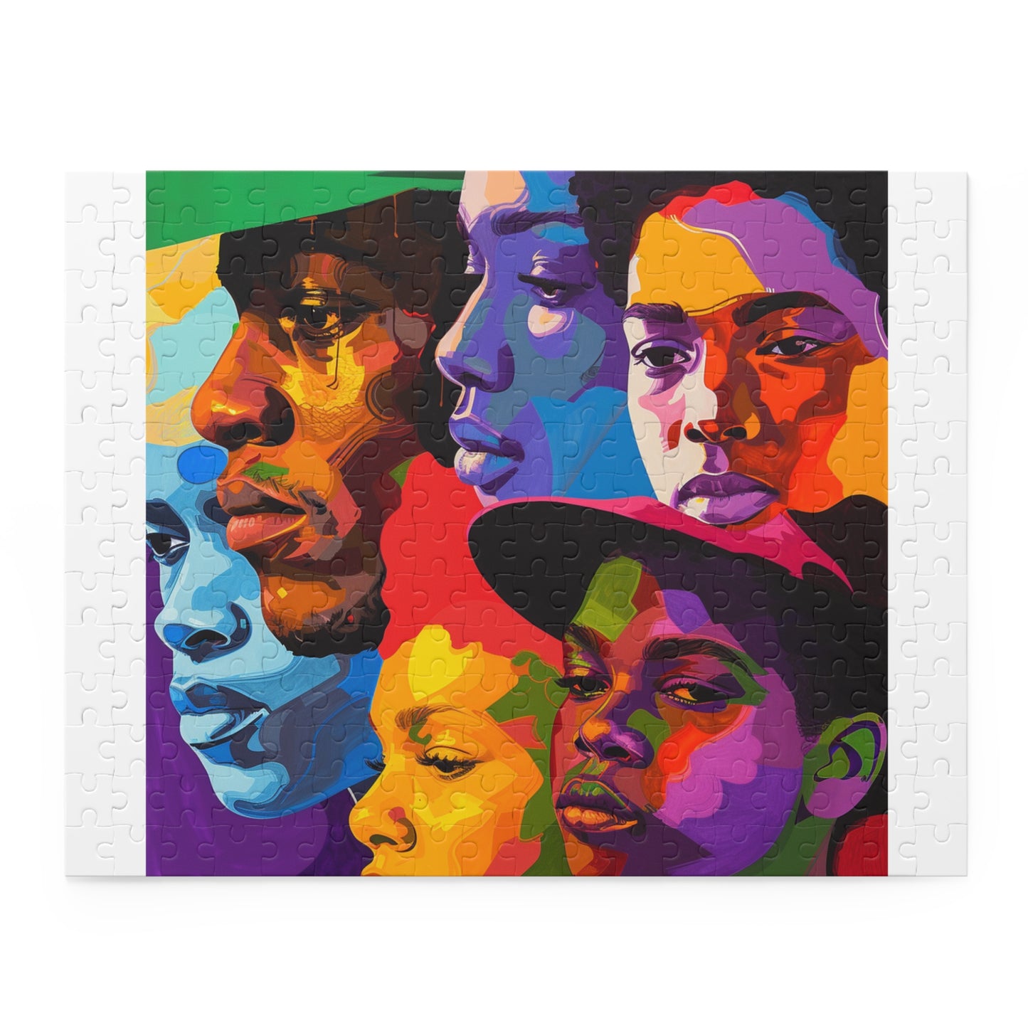 Puzzle - Black Girl Art - Velvet's View - (120, 252, 500-Piece)