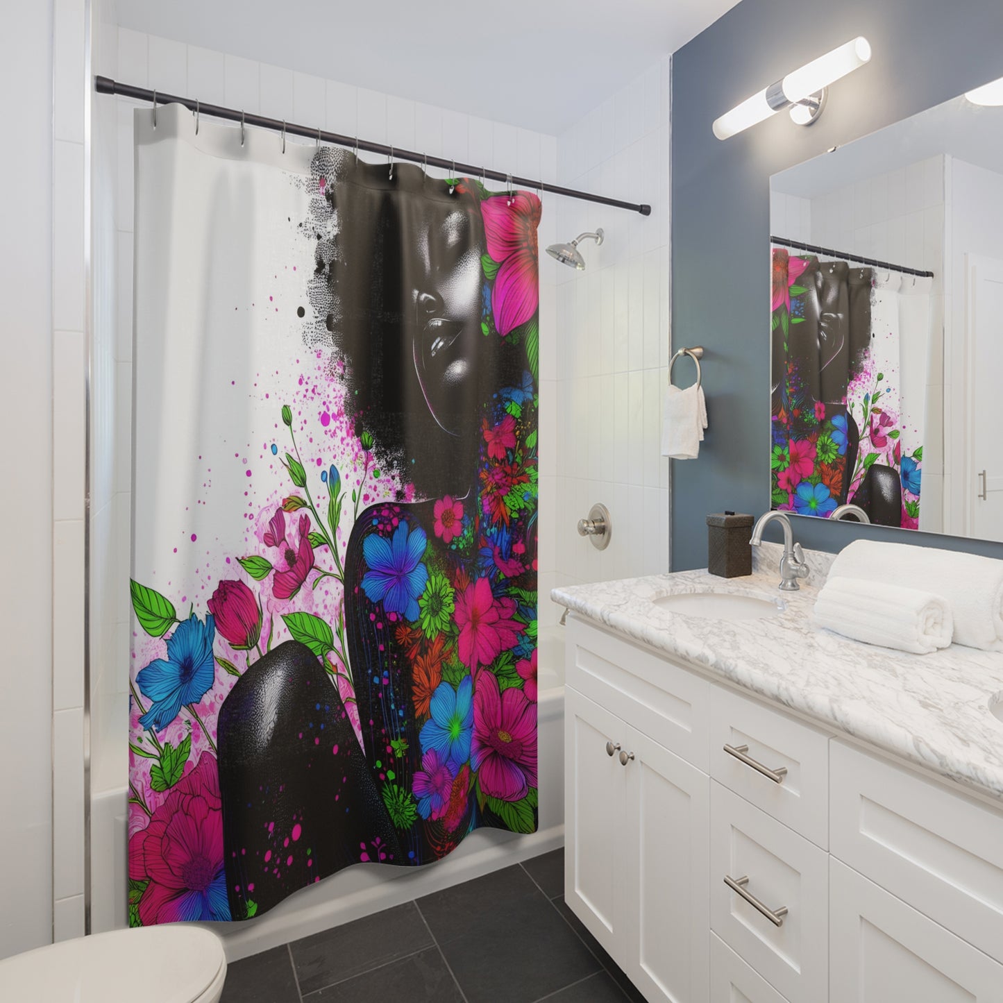Shower Curtains - Floral Fusion - #2014