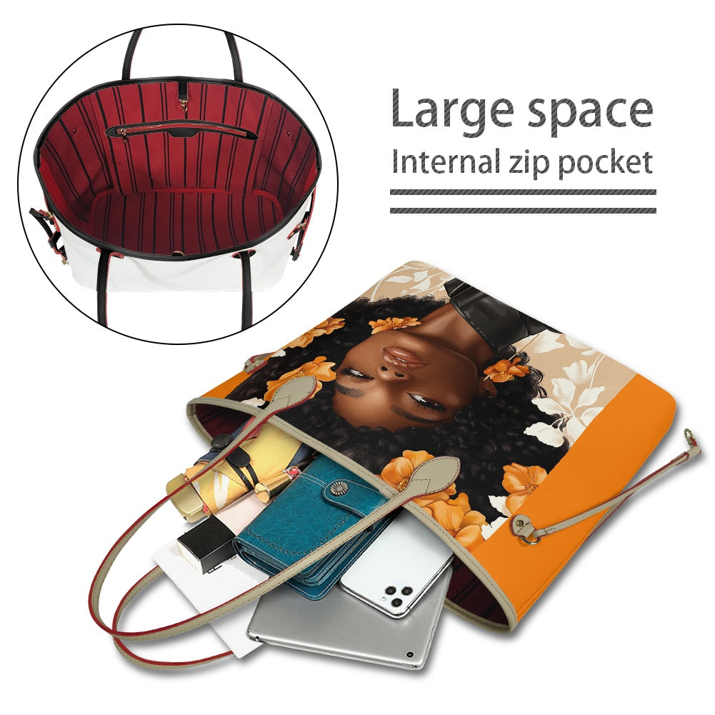 Blooming Radiance Collection - Women PU Leather Handbags - #2011