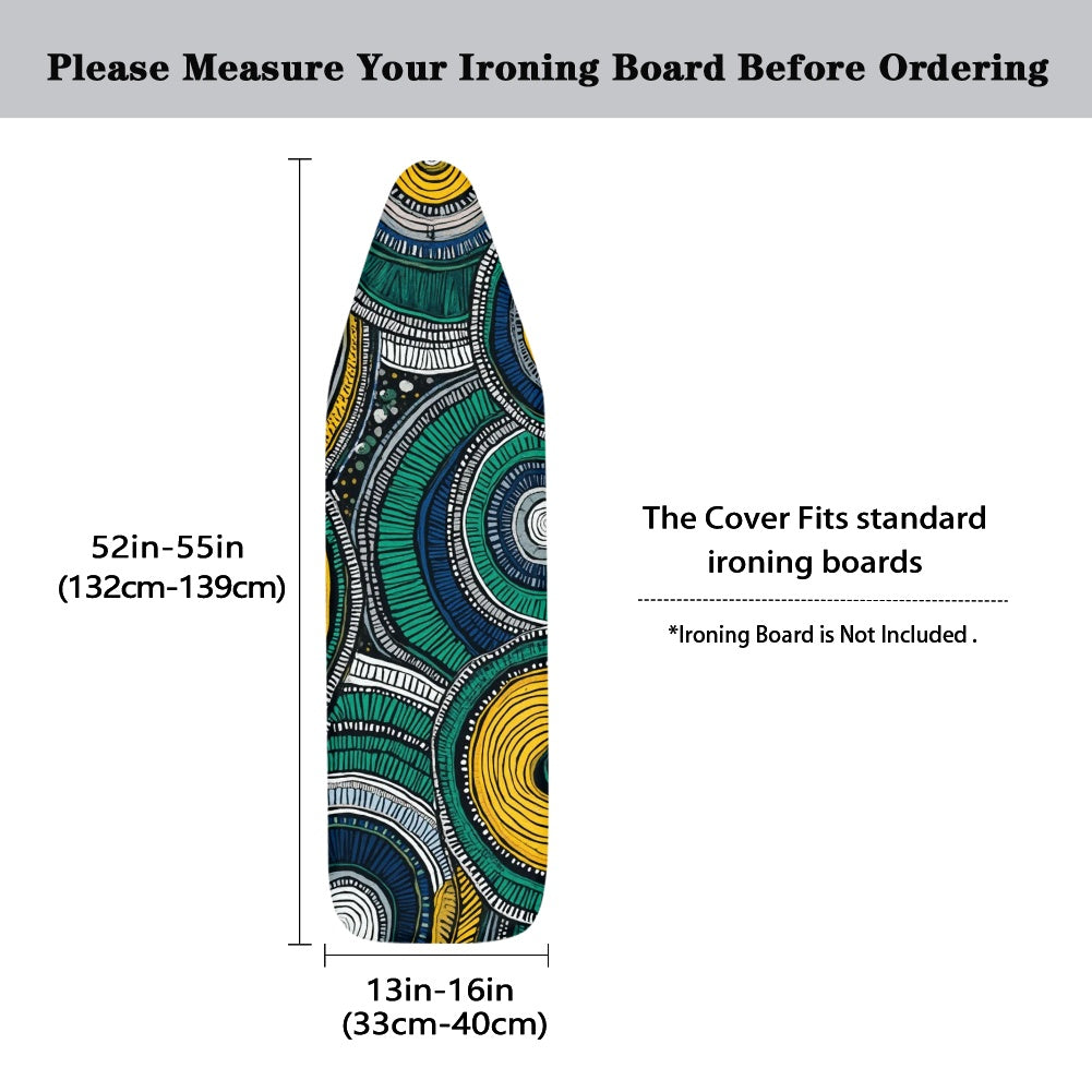 Ironing Board Cover - Velvet's View - African Sunrise Patterns Collection - Ironing Board Cover - #2015
