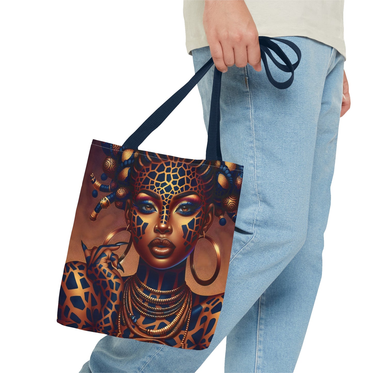Regal Radiance Tote Bag Collection (AOP) - #2012