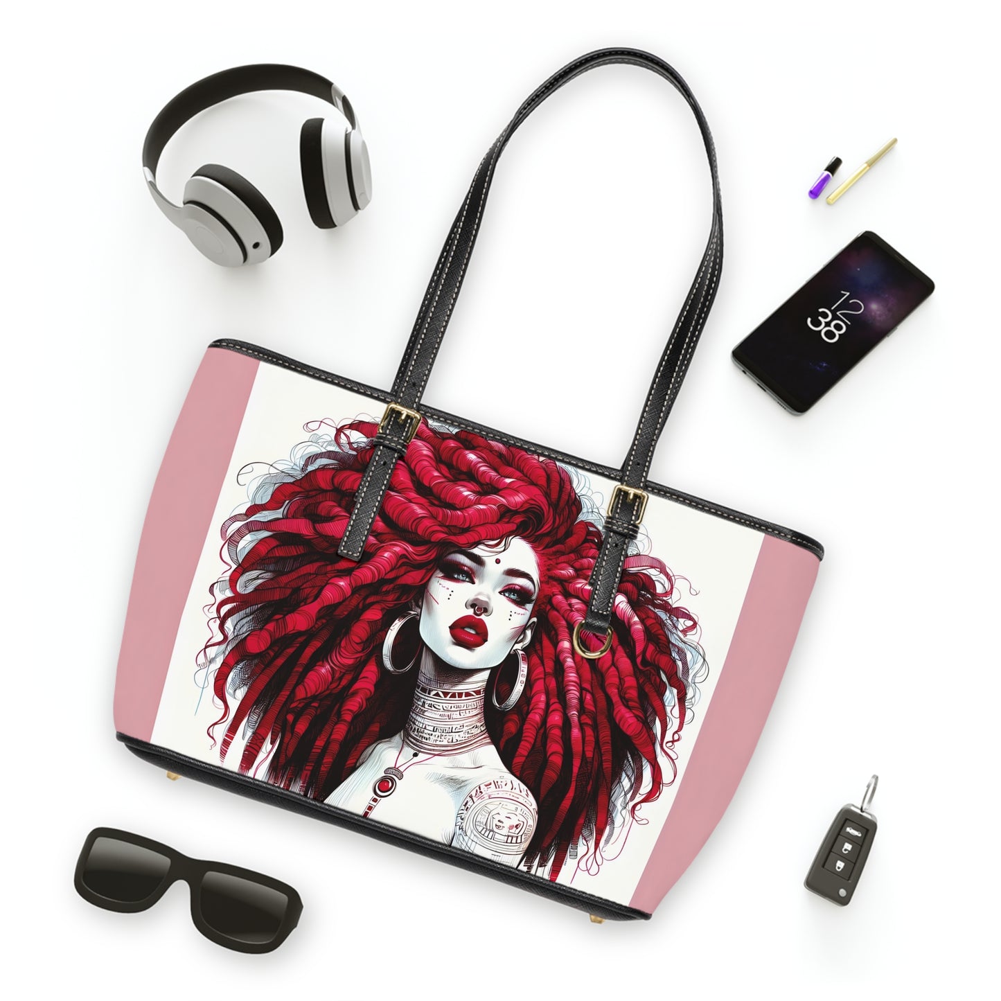 Ethereal Enchantment: Digital Art Collection - PU Leather Shoulder Bag - #2015