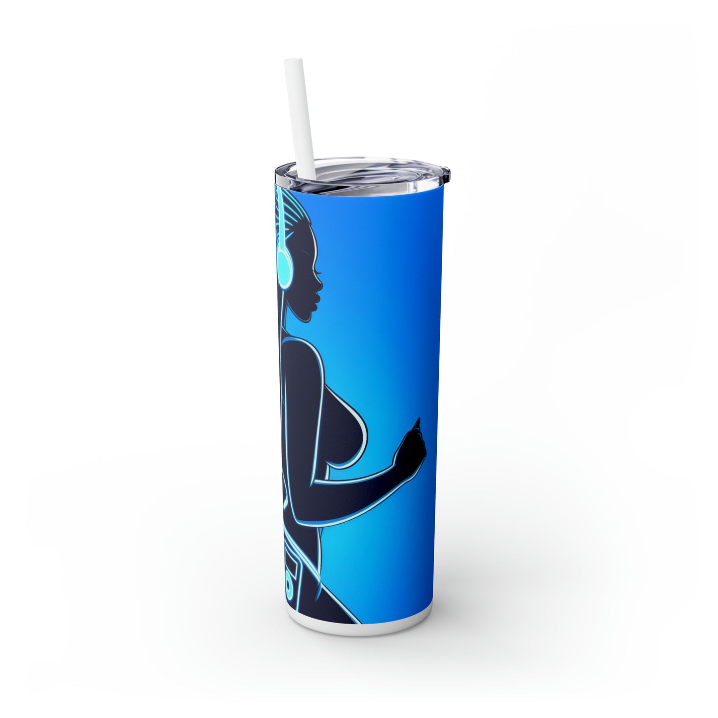 Skinny Tumbler with Straw, 20oz