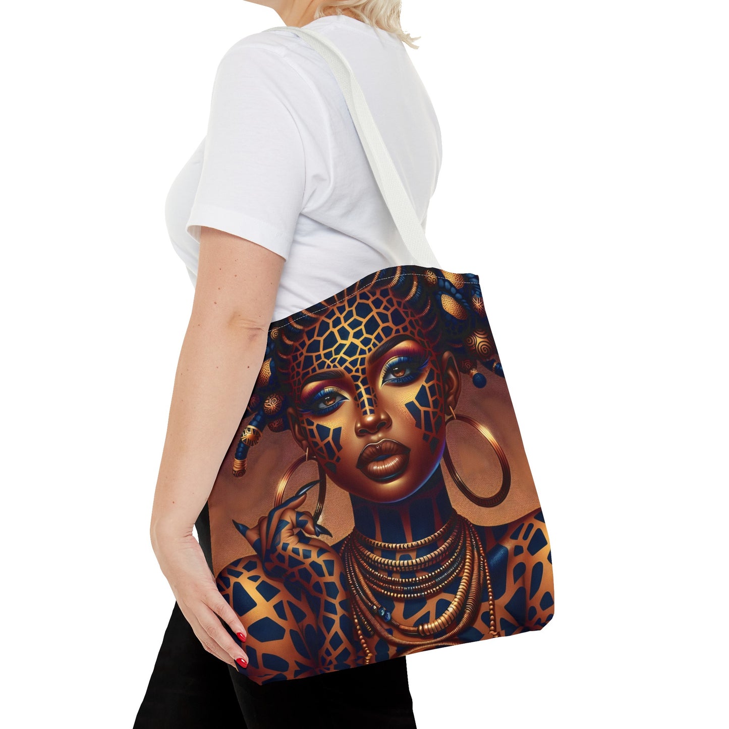 Regal Radiance Tote Bag Collection (AOP) - #2012
