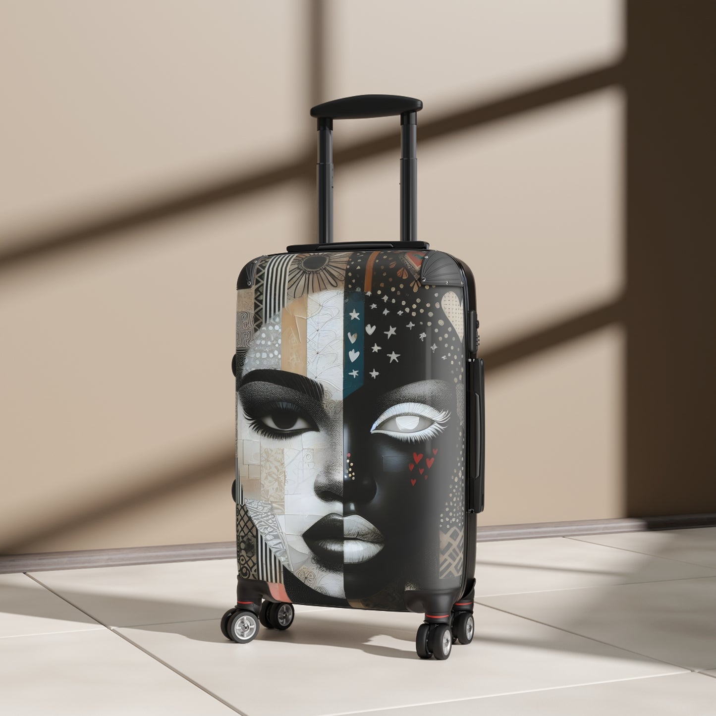 Heartfelt Reflections: Mixed Media Art Collection - Suitcase - #2021