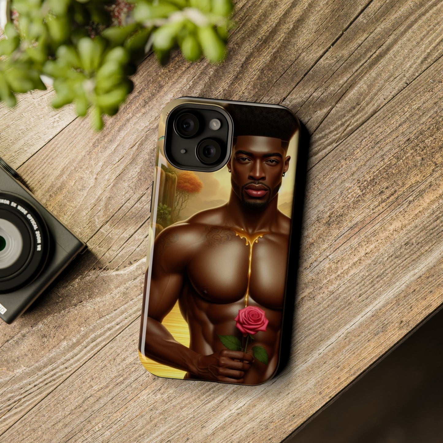 MagSafe Tough Phone Cases - Black Girl Art - Velvet's View