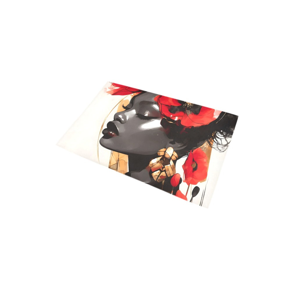 Bath Rug - Velvet's View - Bold Elegance - The Poppy Collection