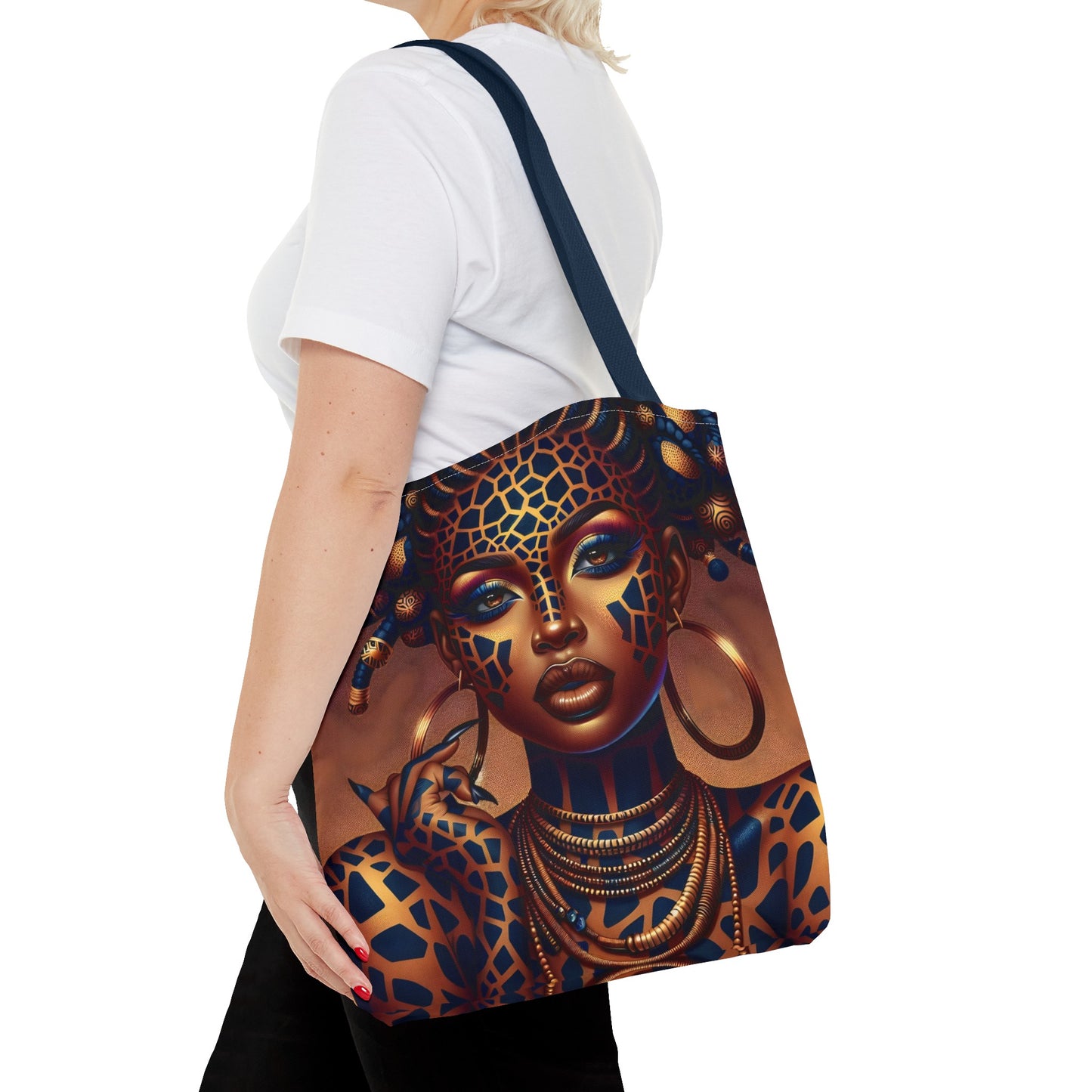 Regal Radiance Tote Bag Collection (AOP) - #2012