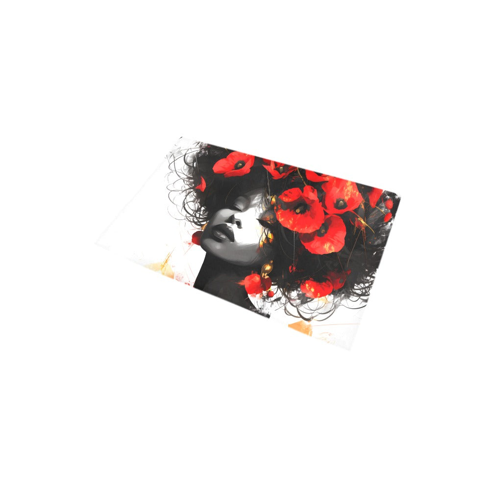 Bath Rug - Velvet's View - Bold Elegance - The Poppy Collection