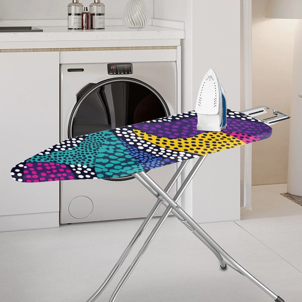 Ironing Board Cover - Velvet's View - Pop Vibrance Collection - Dynamic Patterns and Energetic Textures